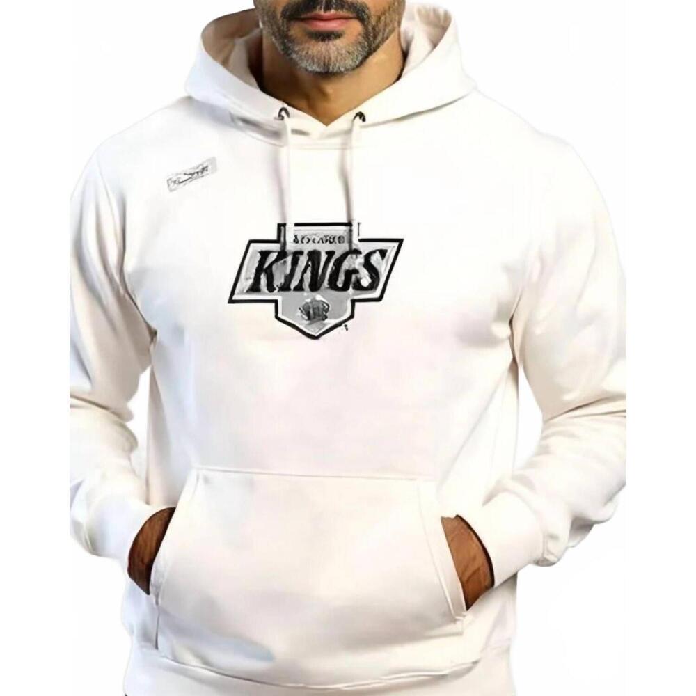 NEW LA KINGS hawthorne tech hoodie in stone